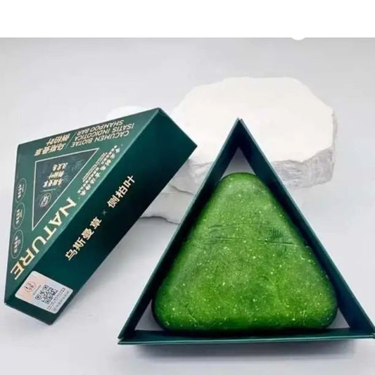 Ghar Green Soap | Herbal Green Bath Soap with Neem & Aloe Vera | Deep Cleansing, Germ Protection & Refreshing Fragrance (Pack Of 1)