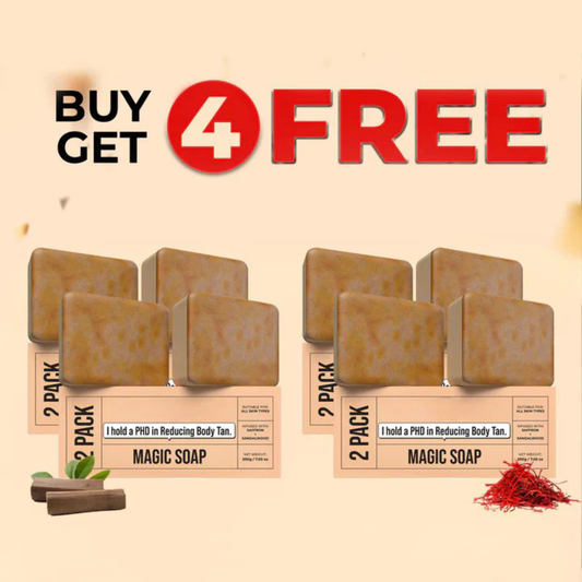 Buy4 Get 4  Detan Magic Soap